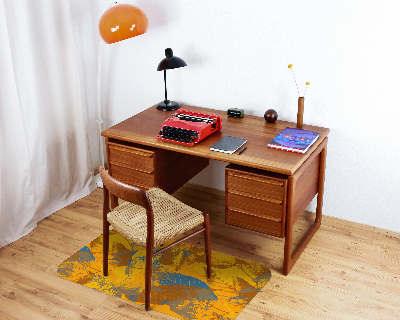 Tapis pour chaise de bureau Feuilles d'automne