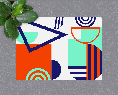 Tapis pour chaise de bureau Motif abstrait