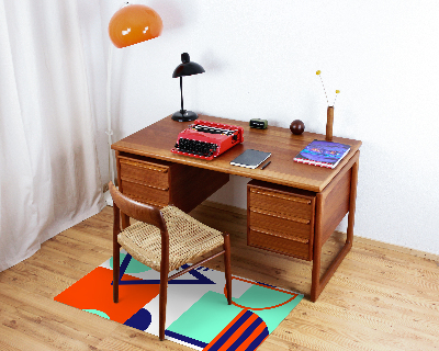 Tapis pour chaise de bureau Motif abstrait