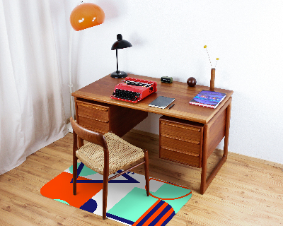 Tapis pour chaise de bureau Motif abstrait