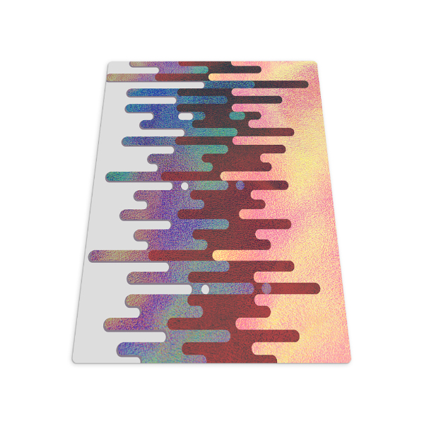 Tapis bureau rectangulaire Lignes abstraites