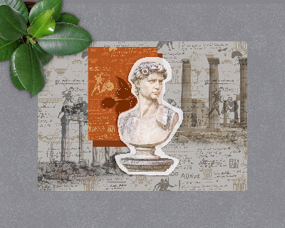 Tapis de chaise rectangulaire Art et sculpture grecs