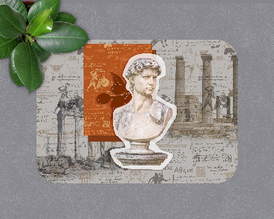 Tapis de chaise rectangulaire Art et sculpture grecs