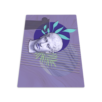Tapis bureau rectangulaire Sculpture moderniste