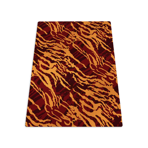 Tapis protection sol Panthère de feu