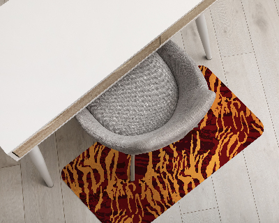 Tapis protection sol Panthère de feu