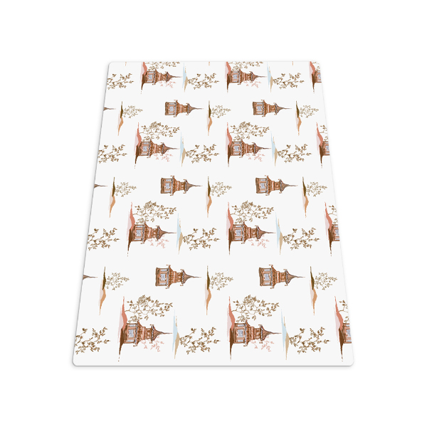 Tapis pour chaise de bureau Paysage chinois