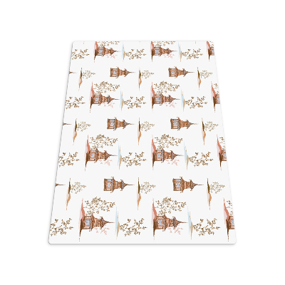Tapis pour chaise de bureau Paysage chinois
