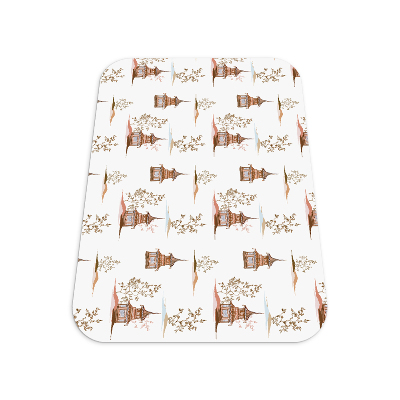Tapis pour chaise de bureau Paysage chinois