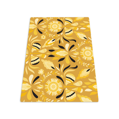 Tapis bureau rectangulaire Motif asiatique d'été