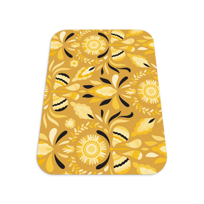 Tapis bureau rectangulaire Motif asiatique d'été