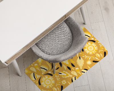 Tapis bureau rectangulaire Motif asiatique d'été