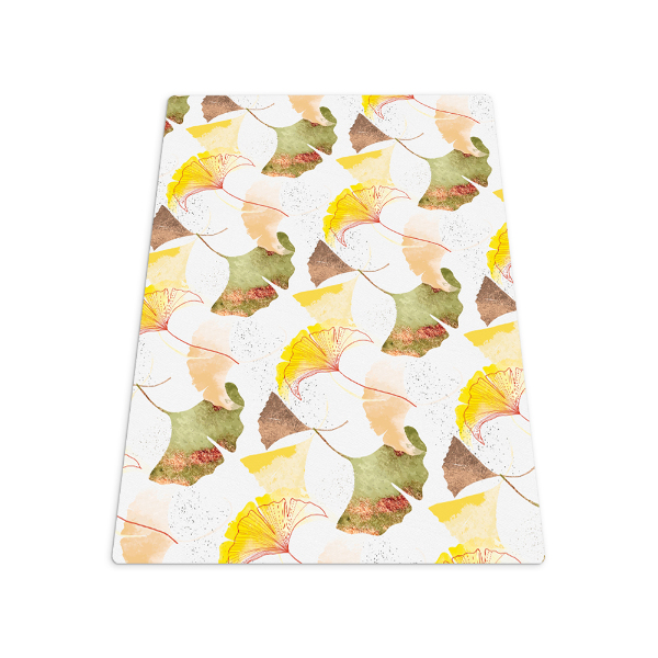 Tapis protection sol Feuilles de ginkgo