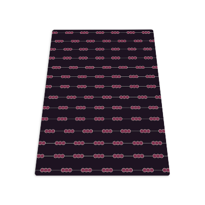 Tapis pour chaise de bureau Composition avec des cercles