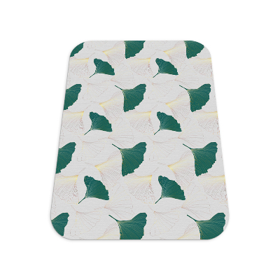 Tapis bureau rectangulaire Ginkgo artistique