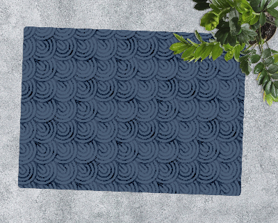Tapis pour chaise de bureau Arcs géométriques