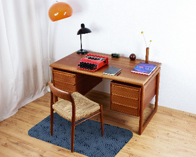 Tapis pour chaise de bureau Arcs géométriques