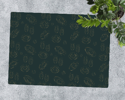 Tapis protection sol Cercles dans les profondeurs