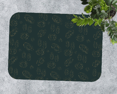 Tapis protection sol Cercles dans les profondeurs