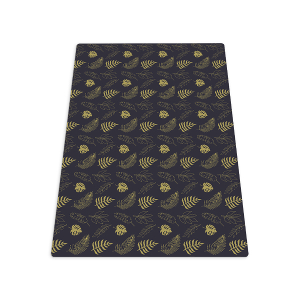 Tapis bureau rectangulaire Feuilles nature