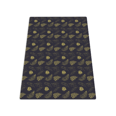 Tapis bureau rectangulaire Feuilles nature
