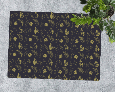 Tapis bureau rectangulaire Feuilles nature