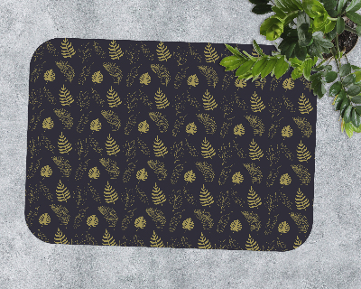 Tapis bureau rectangulaire Feuilles nature