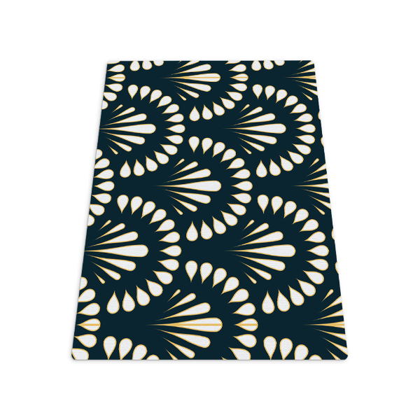 Tapis pour chaise de bureau Composition élégante