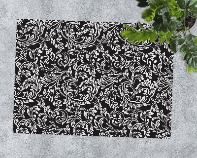 Tapis bureau rectangulaire Feuilles complexes