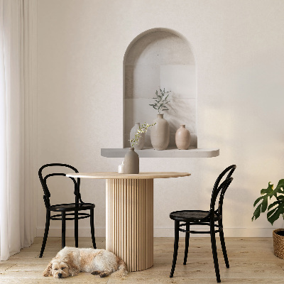 Adhésif mural 3d 91x100 Vases en céramique