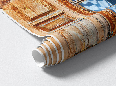 Fausse fenêtre trompe l'oeil 58x60 Fenêtre rustique