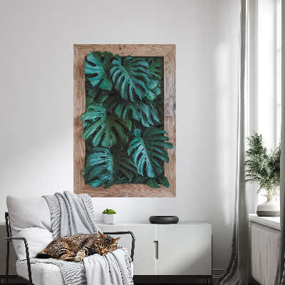 Sticker mural 3d 40x60 Composition verte