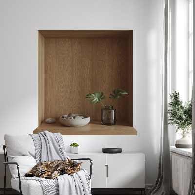 Sticker mural 3d 59x60 Décorations naturelles