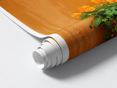 Sticker mural 3d 39x60 Fleurs en pot