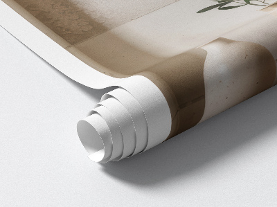 Sticker mural 3d 73x80 Vases en céramique