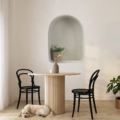 Sticker mural 3d 60x80 Bouquet de jute