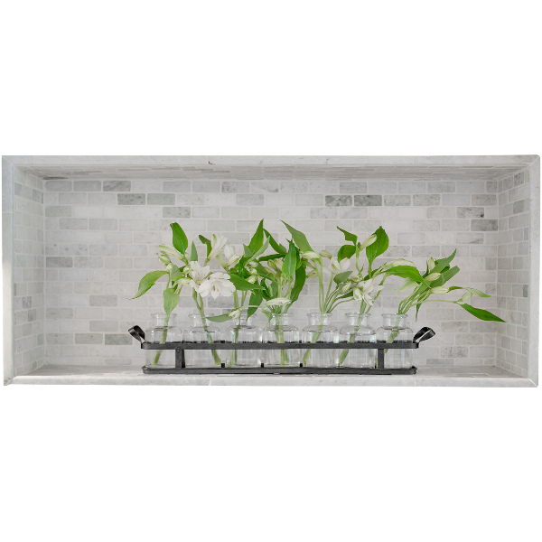 Sticker mural 3d 80x34 Fleurs dans des vases