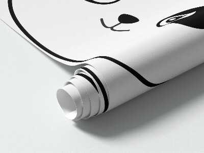 Autocollant mural 100x152 Safari avec des animaux sauvages dans une édition charmante