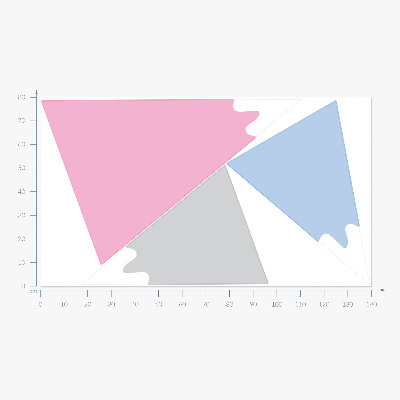 Autocollant mural 80x140 Des sommets pastel aux sommets enneigés