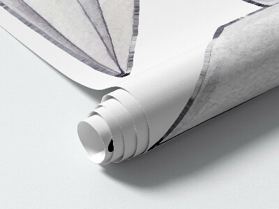 Autocollant mural 80x136 Animaux mignons dans des avions en papier