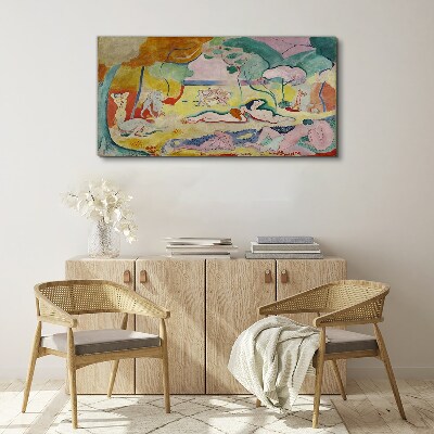 Tableau sur toile Rêves d'été en couleurs