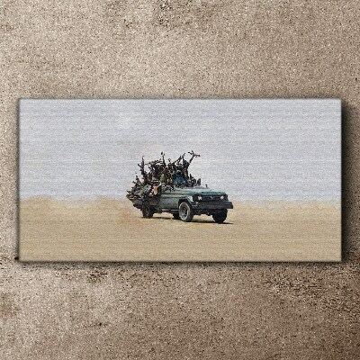 Tableau imprimé sur toile La guerre de Banksy