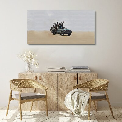 Tableau imprimé sur toile La guerre de Banksy