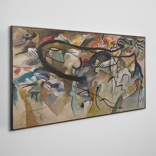 Tableau sur toile Composition V Kandinsky