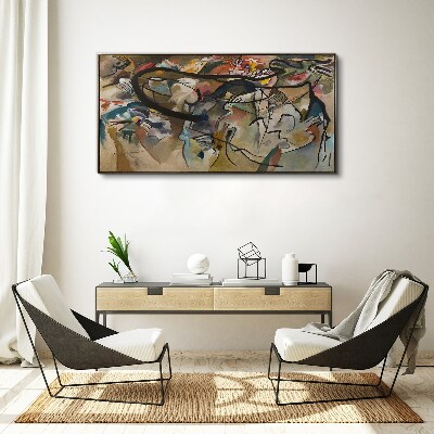 Tableau sur toile Composition V Kandinsky
