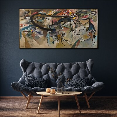 Tableau sur toile Composition V Kandinsky
