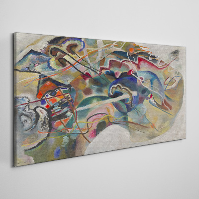Tableau toile imprimée Abstraction de Vasily Kandinsky