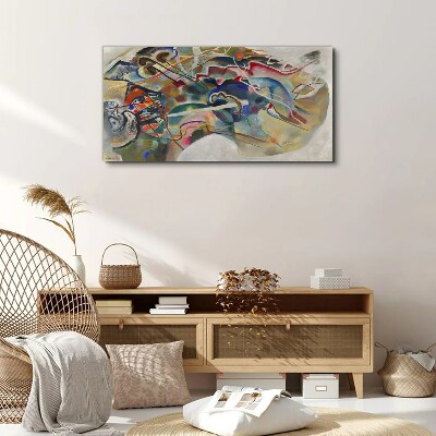 Tableau toile imprimée Abstraction de Vasily Kandinsky