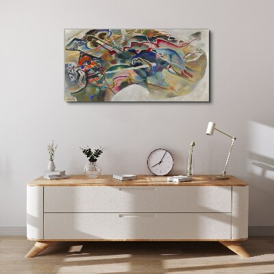Tableau toile imprimée Abstraction de Vasily Kandinsky