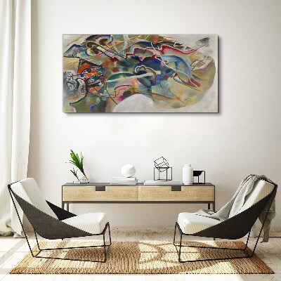 Tableau toile imprimée Abstraction de Vasily Kandinsky